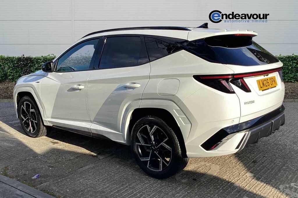 Hyundai Tucson 1.6T Hybrid N Line LM26OPK White #3
