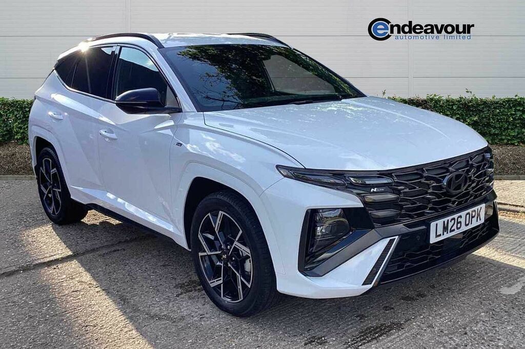 Hyundai Tucson 1.6T Hybrid N Line White