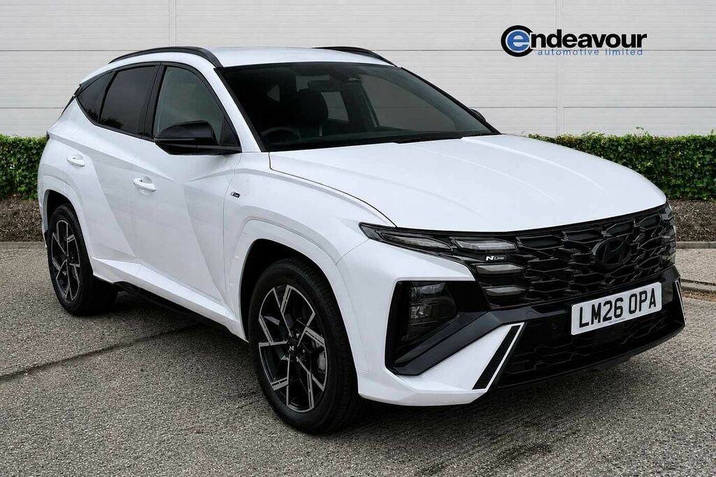 Hyundai Tucson 1.6T Hybrid N Line White