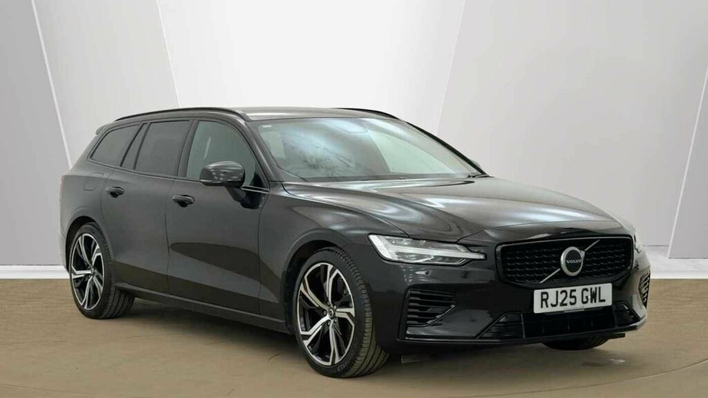 Volvo V60 Plus, T6 Awd Plug-in Hybrid, Dark Black