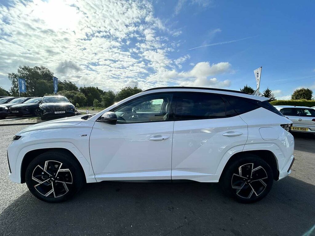 Hyundai Tucson 1.6T 239 Hybrid N Line EJ26SXG White #4