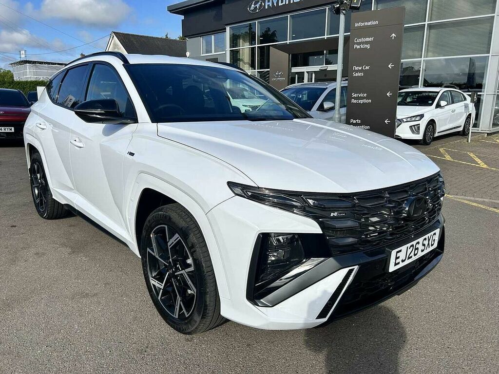Hyundai Tucson 1.6T 239 Hybrid N Line White