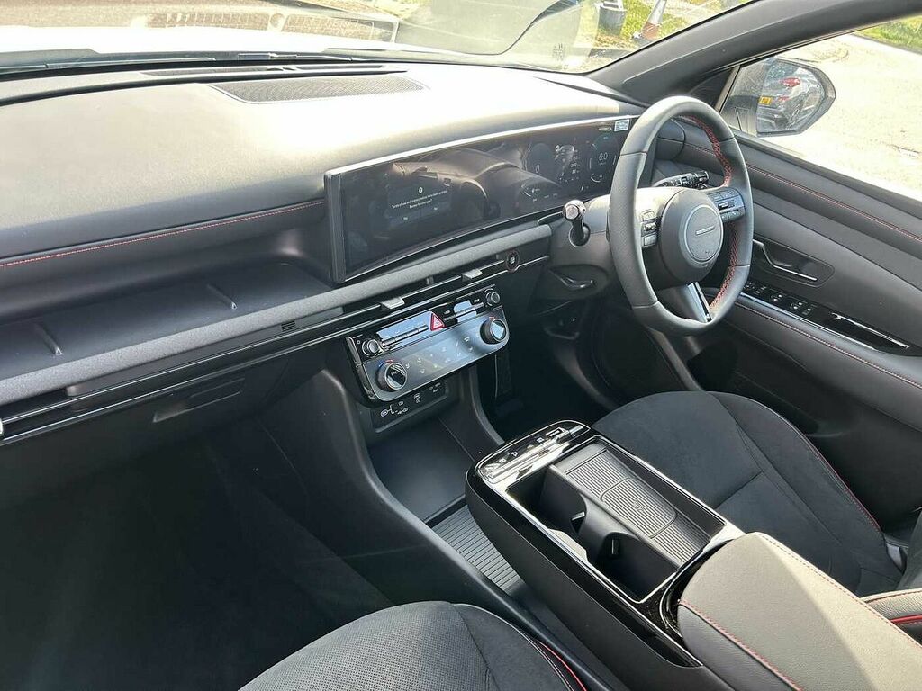 Hyundai Tucson 1.6T 239 Hybrid N Line EJ26SXG White #2