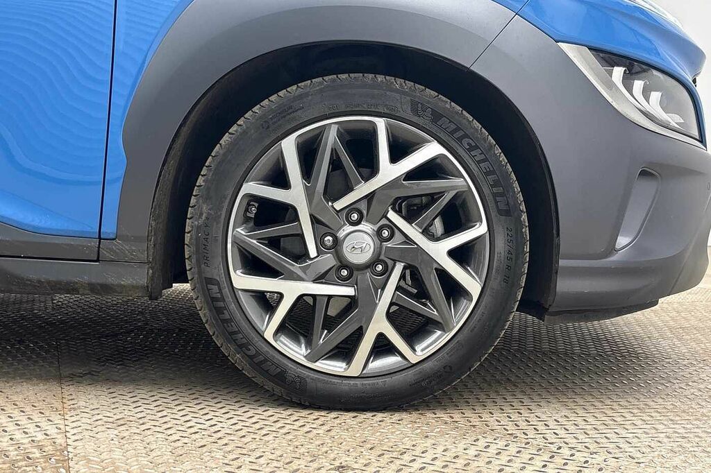 Hyundai Kona 1.6 Gdi Hybrid Ultimate Dct WR22GJZ Blue #5