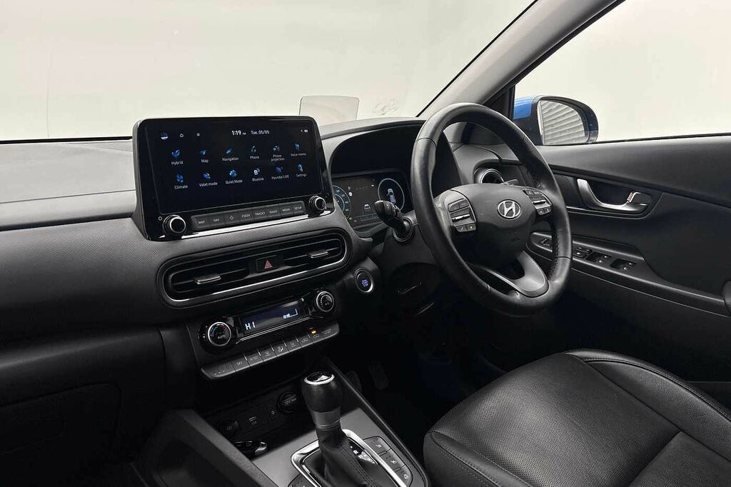 Hyundai Kona 1.6 Gdi Hybrid Ultimate Dct WR22GJZ Blue #2