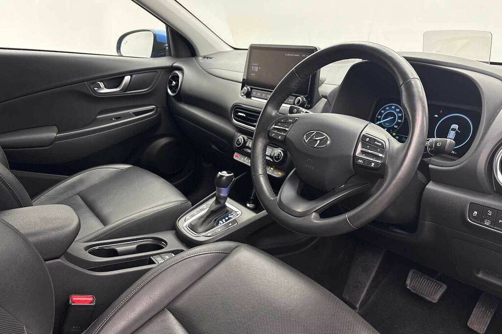 Hyundai Kona 1.6 Gdi Hybrid Ultimate Dct WR22GJZ Blue #6