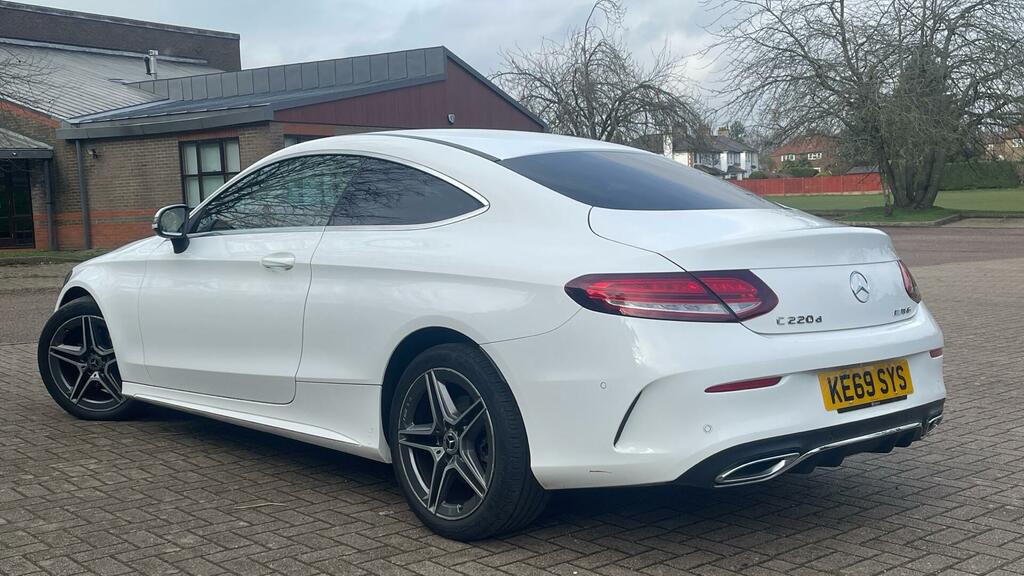 Mercedes-Benz C Class 2.0 C220d Amg Line G-tronic Euro 6 Ss KE69SYS White #5