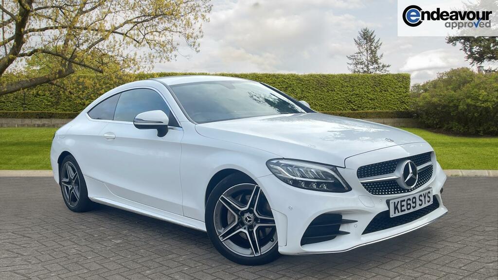 Mercedes-Benz C Class 2.0 C220d Amg Line G-tronic Euro 6 Ss KE69SYS White #2