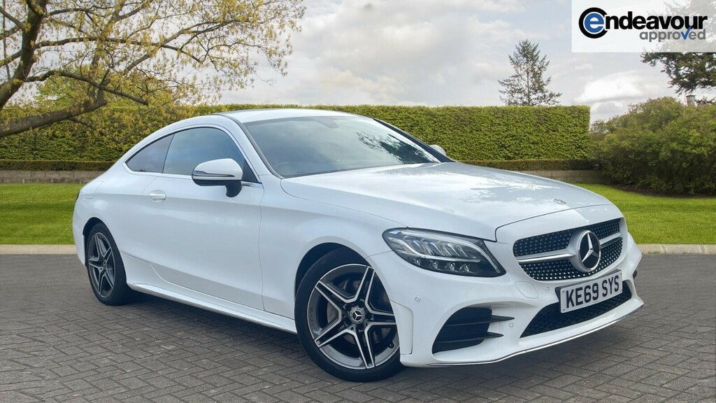 Mercedes-Benz C Class 2.0 C220d Amg Line G-tronic Euro 6 Ss White