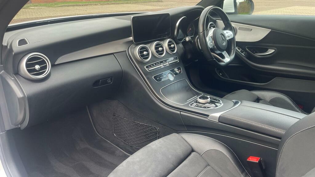 Mercedes-Benz C Class 2.0 C220d Amg Line G-tronic Euro 6 Ss KE69SYS White #3