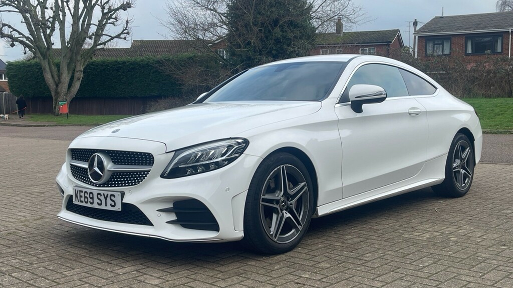 Mercedes-Benz C Class 2.0 C220d Amg Line G-tronic Euro 6 Ss KE69SYS White #6