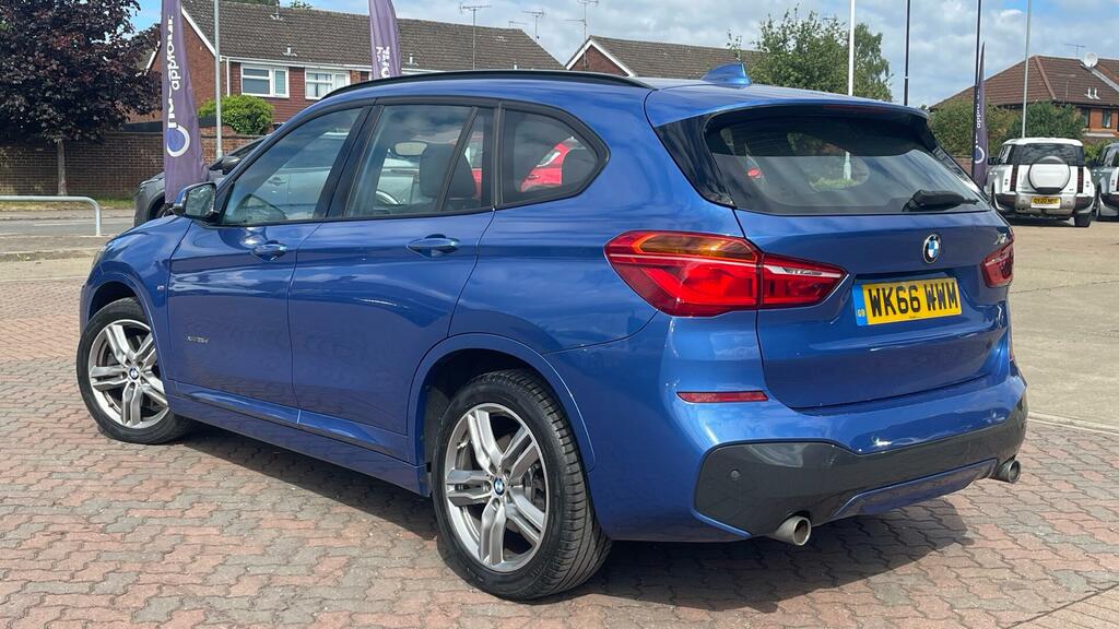 BMW X1 2.0 25D M Sport Suv Xdrive Euro 6 WK66WWM Blue #4