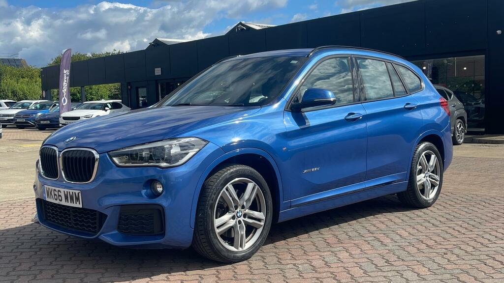 BMW X1 2.0 25D M Sport Suv Xdrive Euro 6 WK66WWM Blue #2