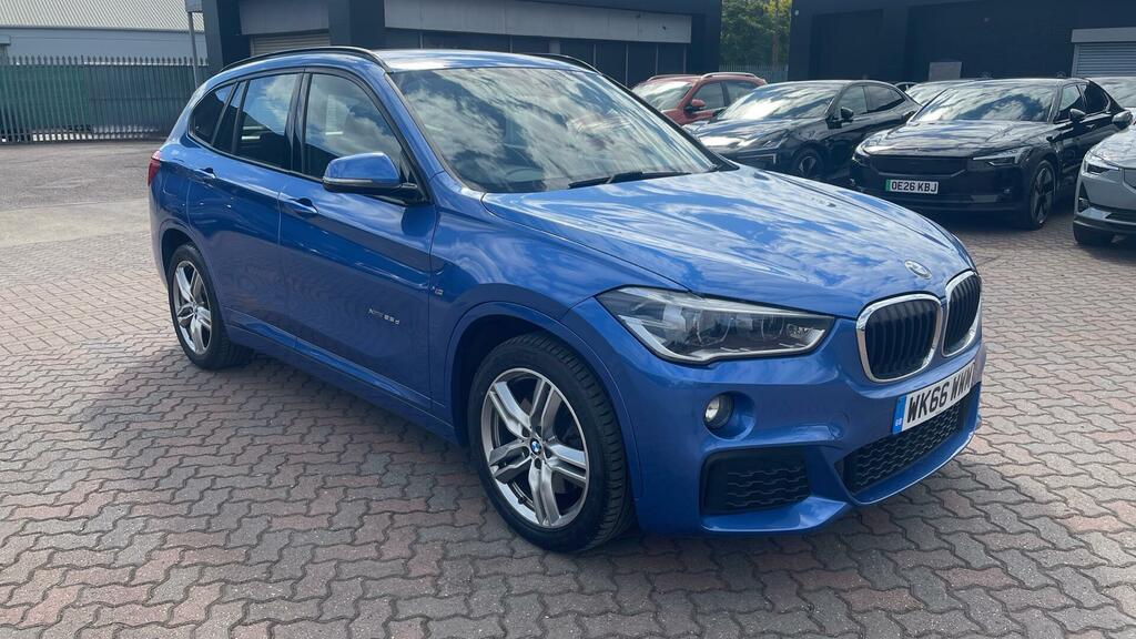 BMW X1 2.0 25D M Sport Suv Xdrive Euro 6 WK66WWM Blue #5