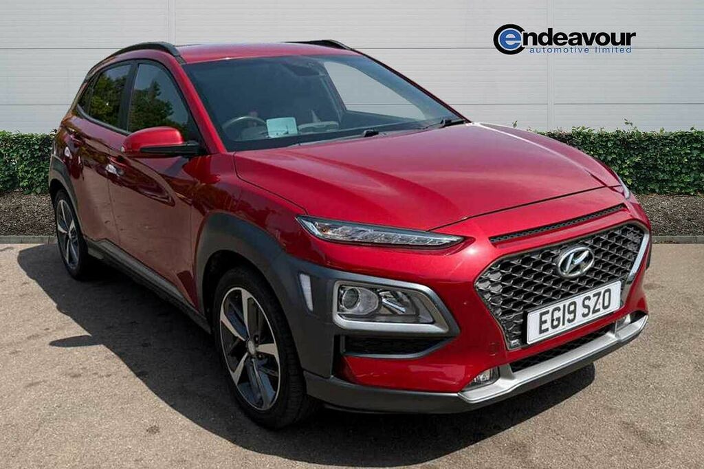 Hyundai Kona 1.0T Gdi Blue Drive Premium Se Red