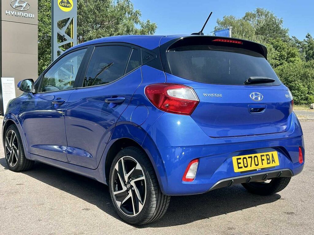 Hyundai I10 1.2 Mpi Premium EO70FBA Blue #3