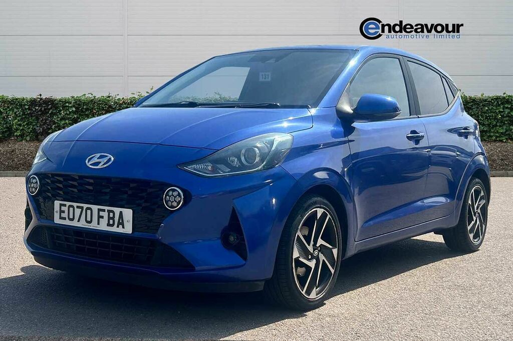 Hyundai I10 1.2 Mpi Premium EO70FBA Blue #5