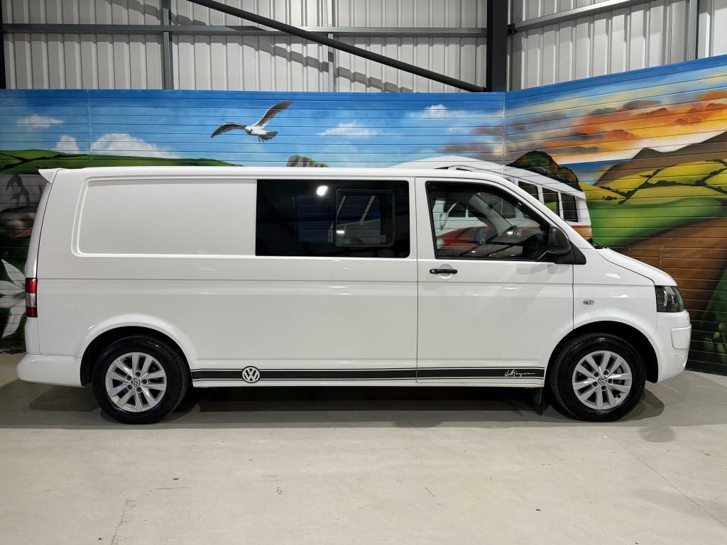 Volkswagen Transporter T30 2.0Tdi 140Bhp Highline Lwb Campervan White #6