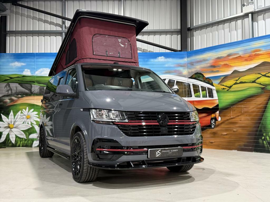 Volkswagen Transporter T6.1 Endless Summer Rail Bed Camper Grey