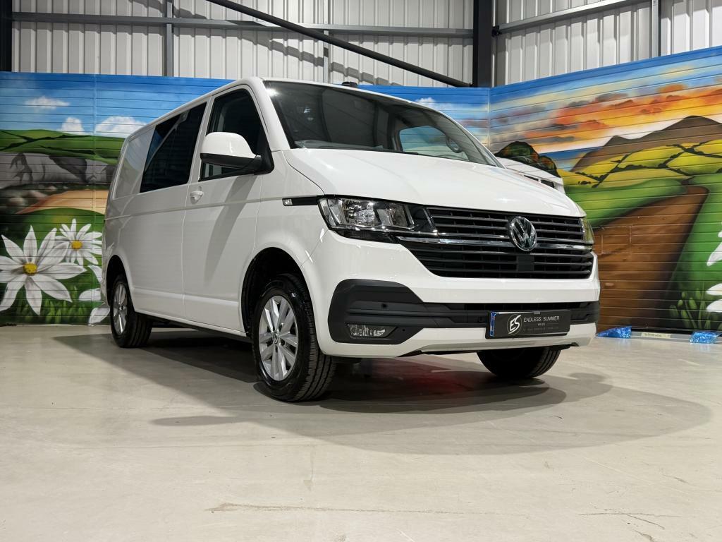 Volkswagen Transporter T6.1 150Bhp Highline Factory Kombi T30 White