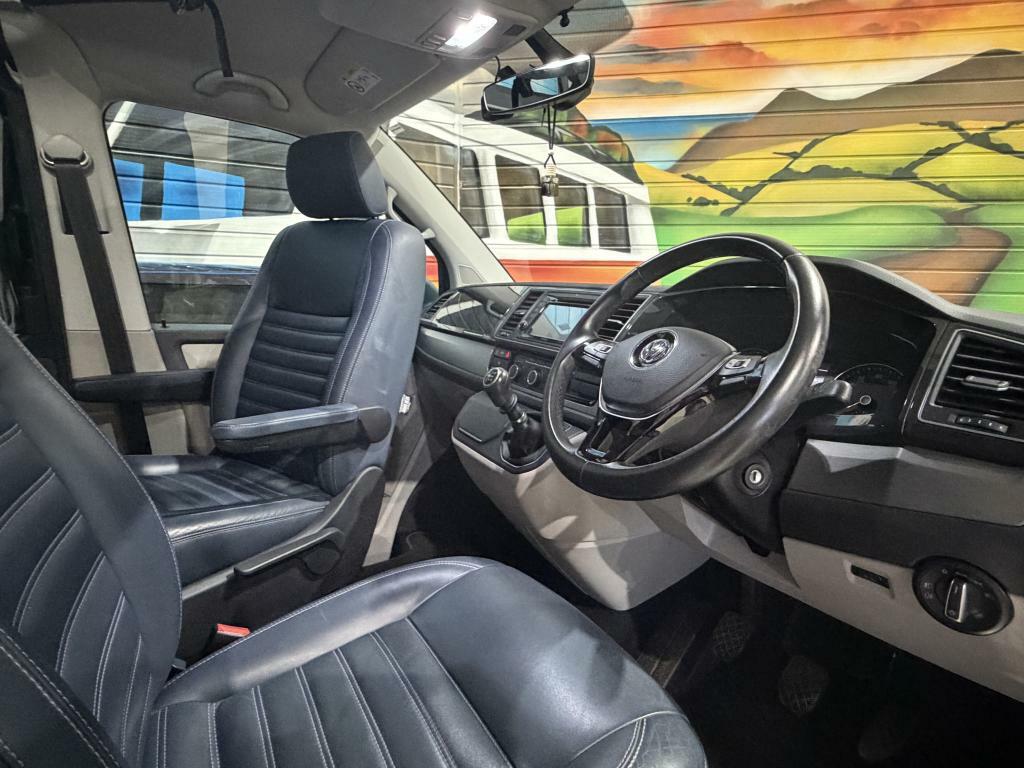 Volkswagen Transporter T6 Highline New Wave Camper Green #3