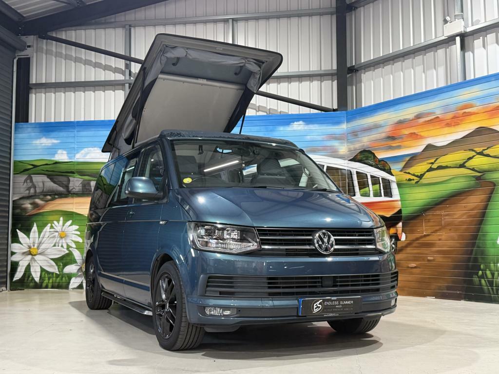 Volkswagen Transporter T6 Highline New Wave Camper Green