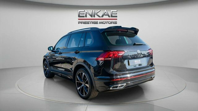 Volkswagen Tiguan 2023 1.5 Tsi R-line Suv Dsg Euro 6 Ss YC23KJJ Black #6