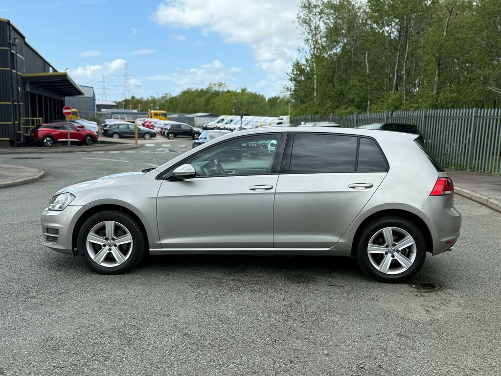 Volkswagen Golf 2.0 Tdi Bluemotion Tech Match Edition Hatchback SJ17YBF Silver #6