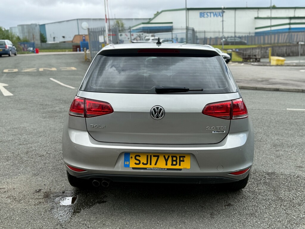 Volkswagen Golf 2.0 Tdi Bluemotion Tech Match Edition Hatchback SJ17YBF Silver #5