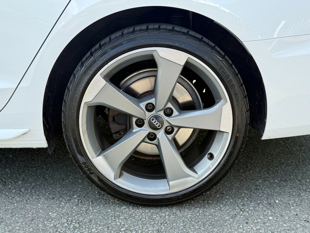 Audi A4 2.0 Tfsi 35 Black Edition Saloon S Tron PN20KJY White #6