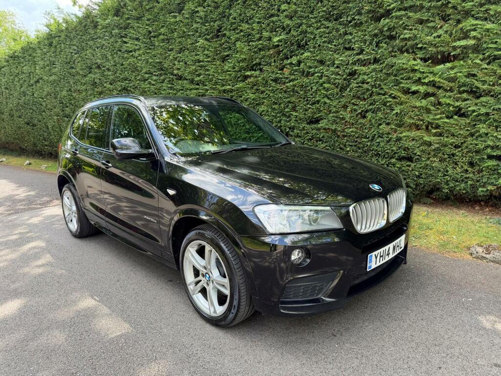 BMW X3 Suv 3.0 30D M Sport Xdrive Euro 5 Ss YH14WHL Black #6