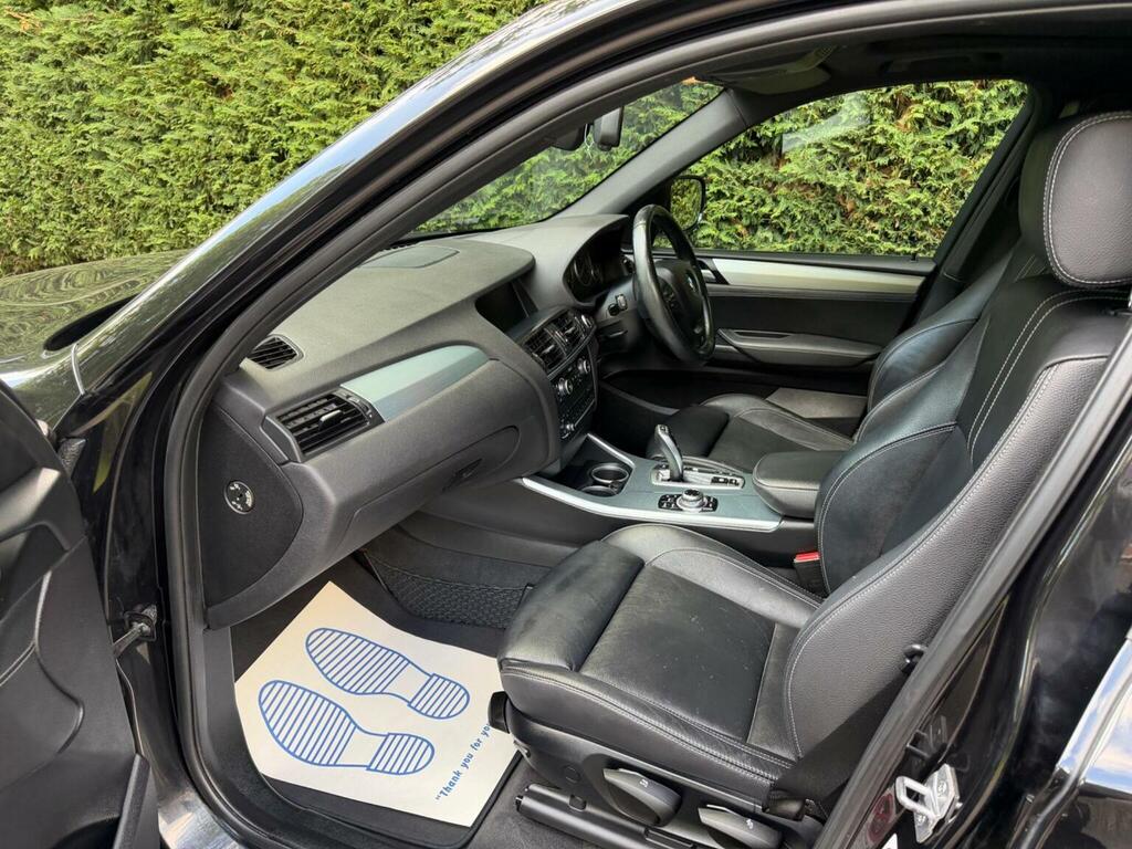 BMW X3 Suv 3.0 30D M Sport Xdrive Euro 5 Ss YH14WHL Black #4