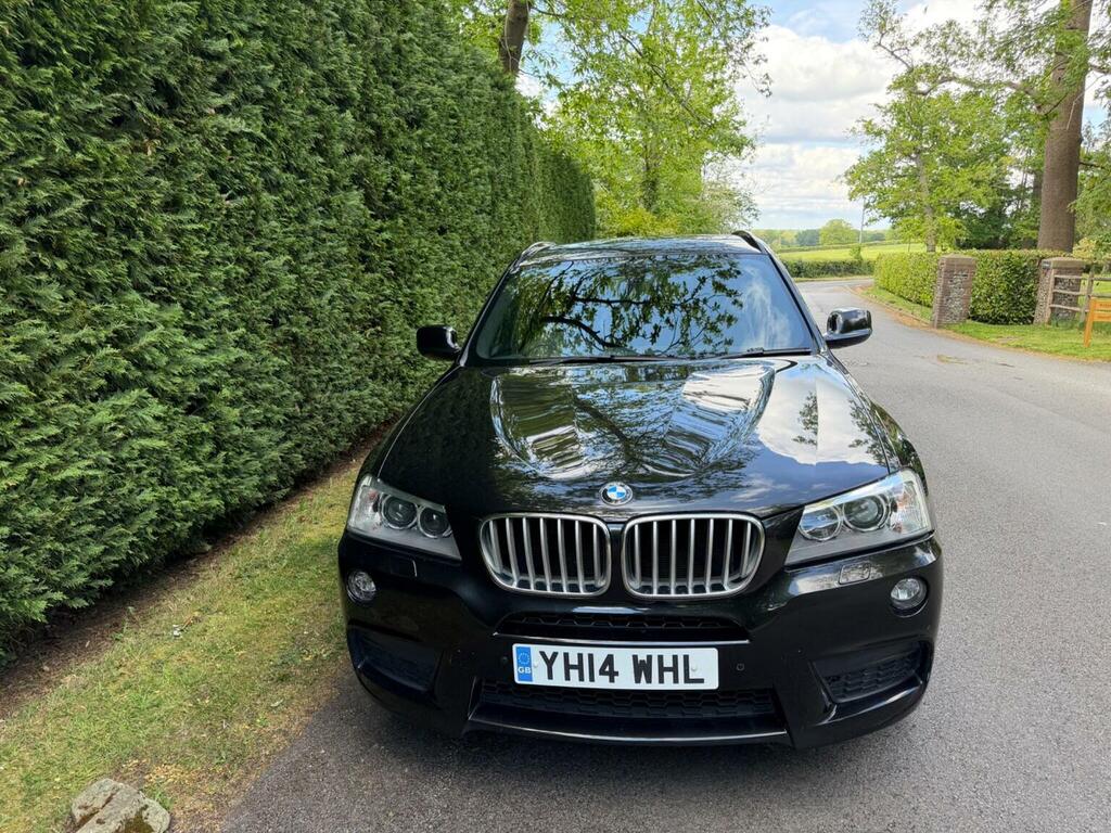 BMW X3 Suv 3.0 30D M Sport Xdrive Euro 5 Ss YH14WHL Black #5