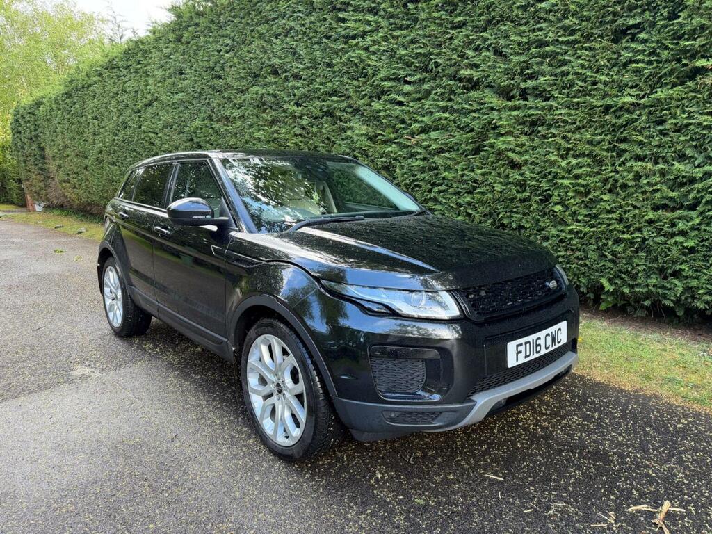 Land Rover Range Rover Evoque Suv 2.0 Ed4 Se Fwd Euro 6 Ss 201616 FD16CWC Black #4
