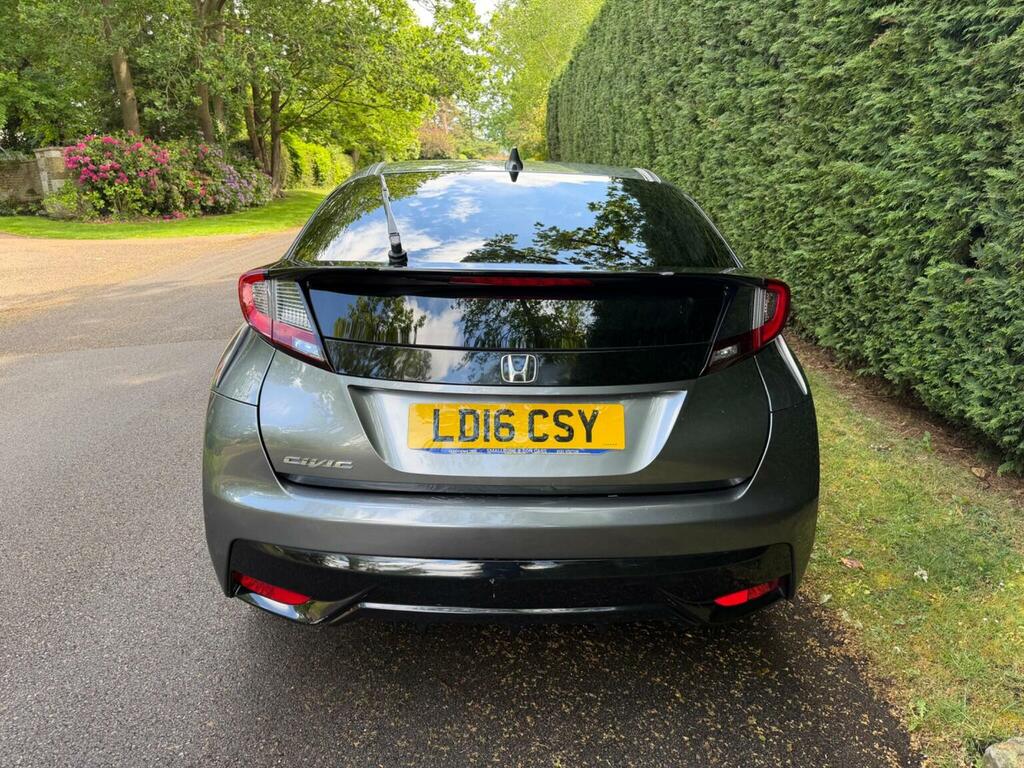Honda Civic Hatchback 1.4 I-vtec S Euro 6 Ss 201616 Grey #5
