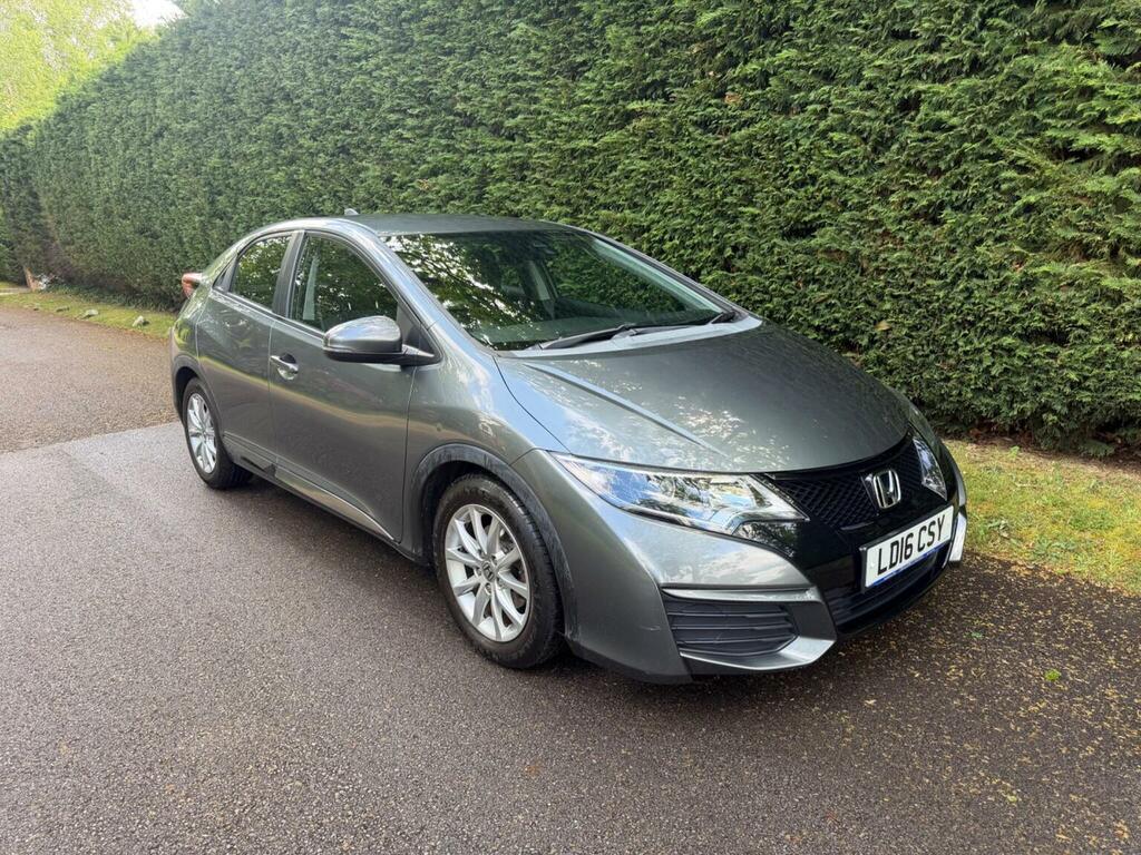 Honda Civic Hatchback 1.4 I-vtec S Euro 6 Ss 201616 Grey #3