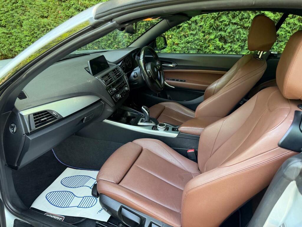 BMW 2 Series Convertible 2.0 220D M Sport Euro 6 Ss DP16OOJ Silver #2