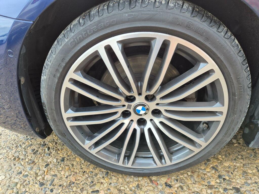 BMW 5 Series 2.0 520D M Sport Touring Euro 6 Ss NJ67XZZ Blue #6