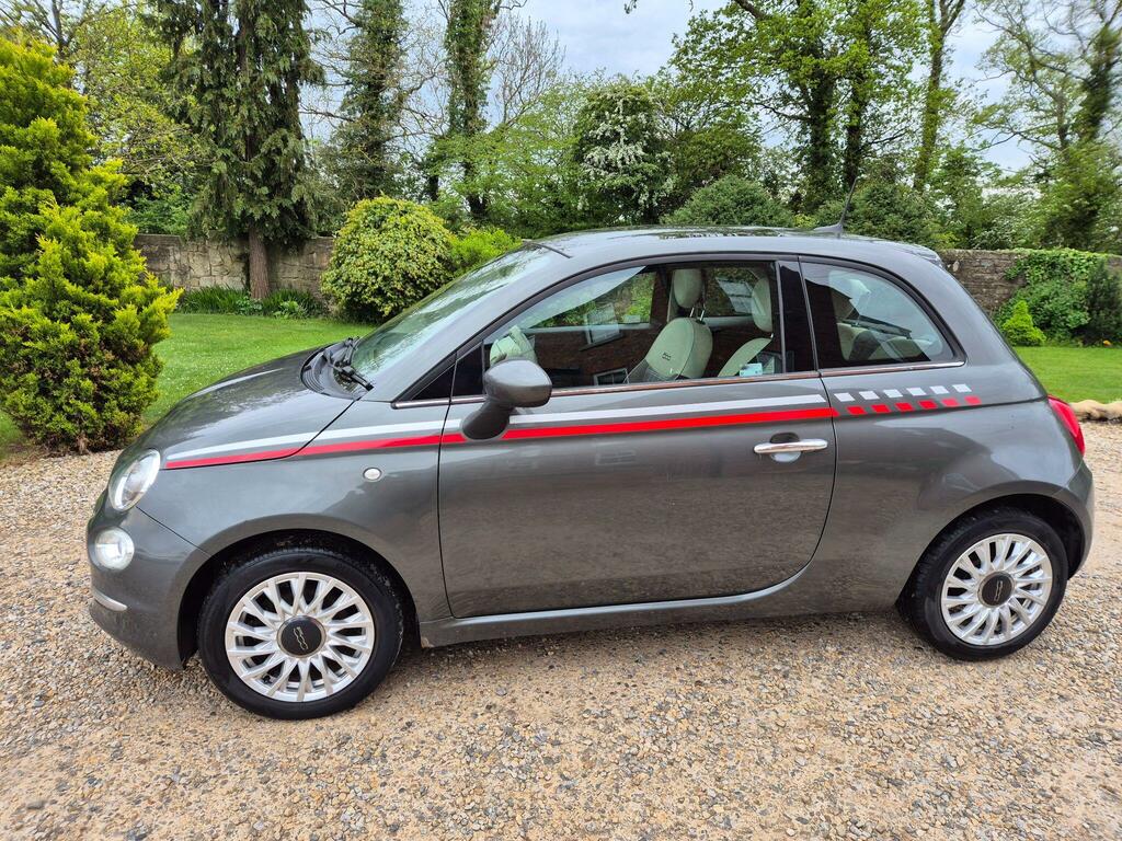 Fiat 500 1.2 Lounge Euro 6 Ss ND17NGF Grey #5