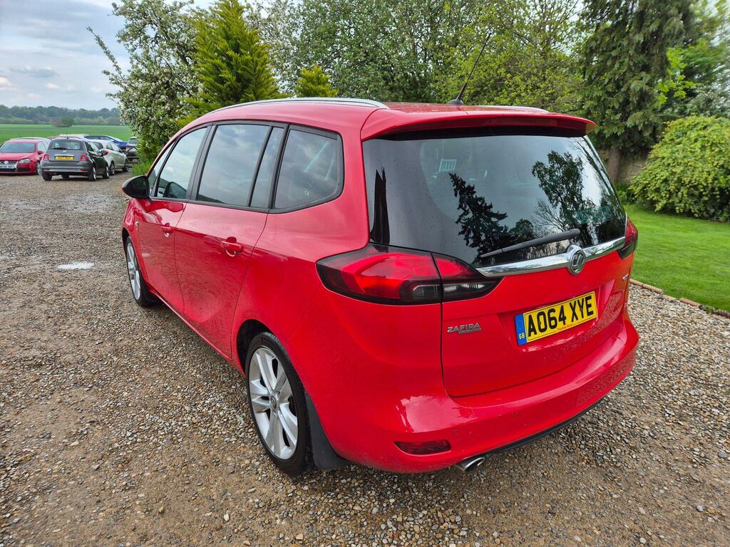 Vauxhall Zafira Tourer 2.0 Cdti Sri Euro 5 Red #4
