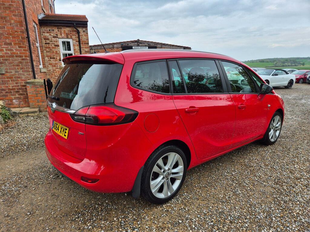Vauxhall Zafira Tourer 2.0 Cdti Sri Euro 5 Red #5
