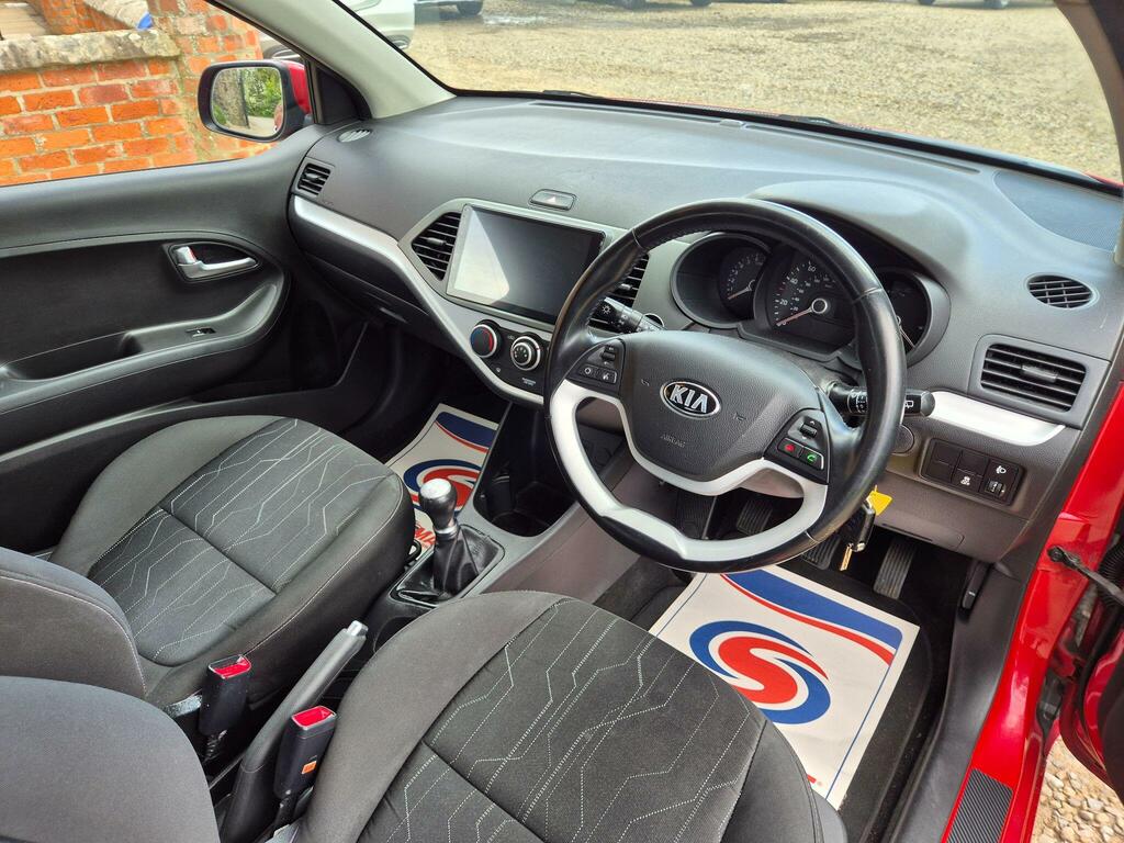 Kia Picanto 1.0 City Euro 5 Red #2