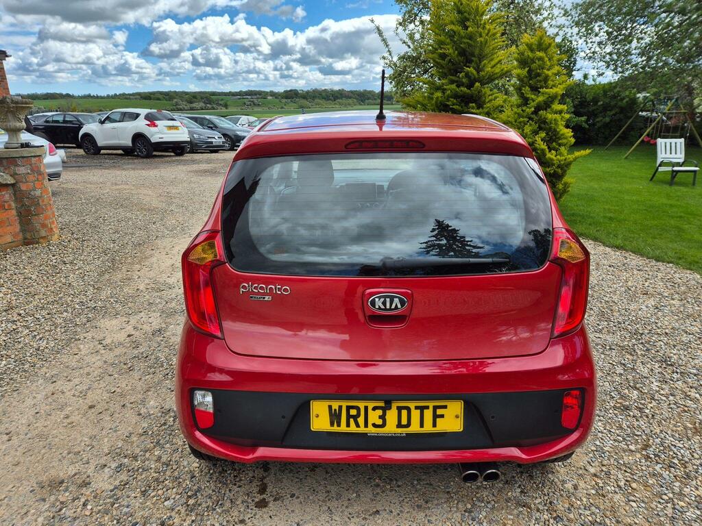 Kia Picanto 1.0 City Euro 5 Red #6