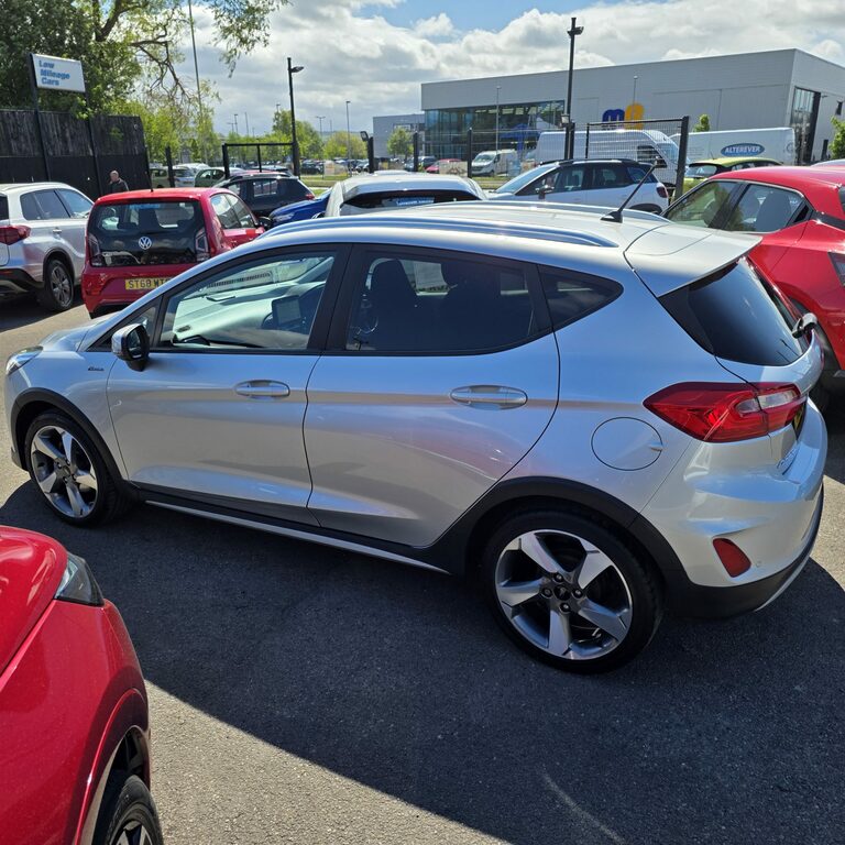 Ford Fiesta Active 1 Turbo 68 Reg MJ68KCZ Silver #3