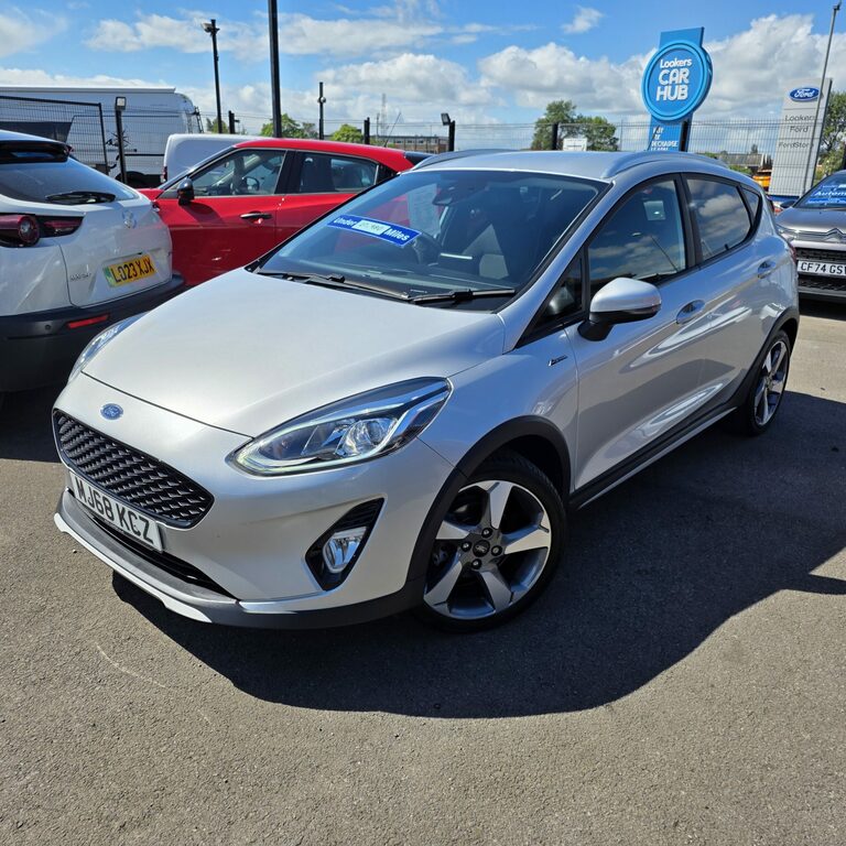 Ford Fiesta Active 1 Turbo 68 Reg Silver