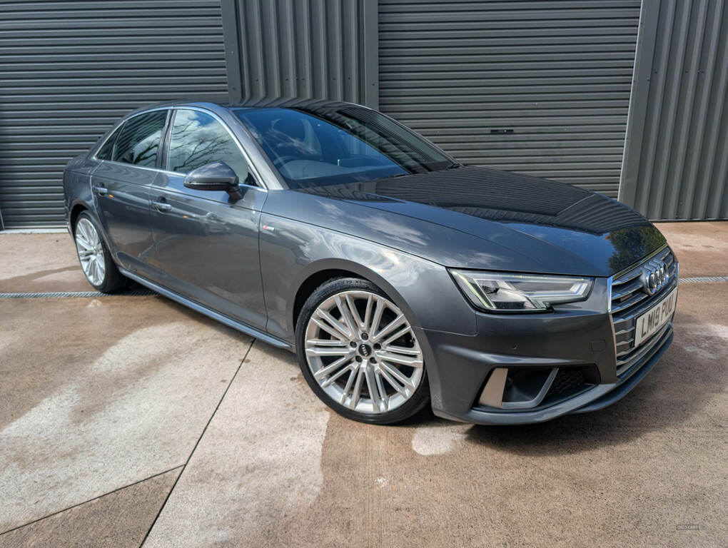 Audi A4 40 Tdi Quattro S Line S Tronic Grey