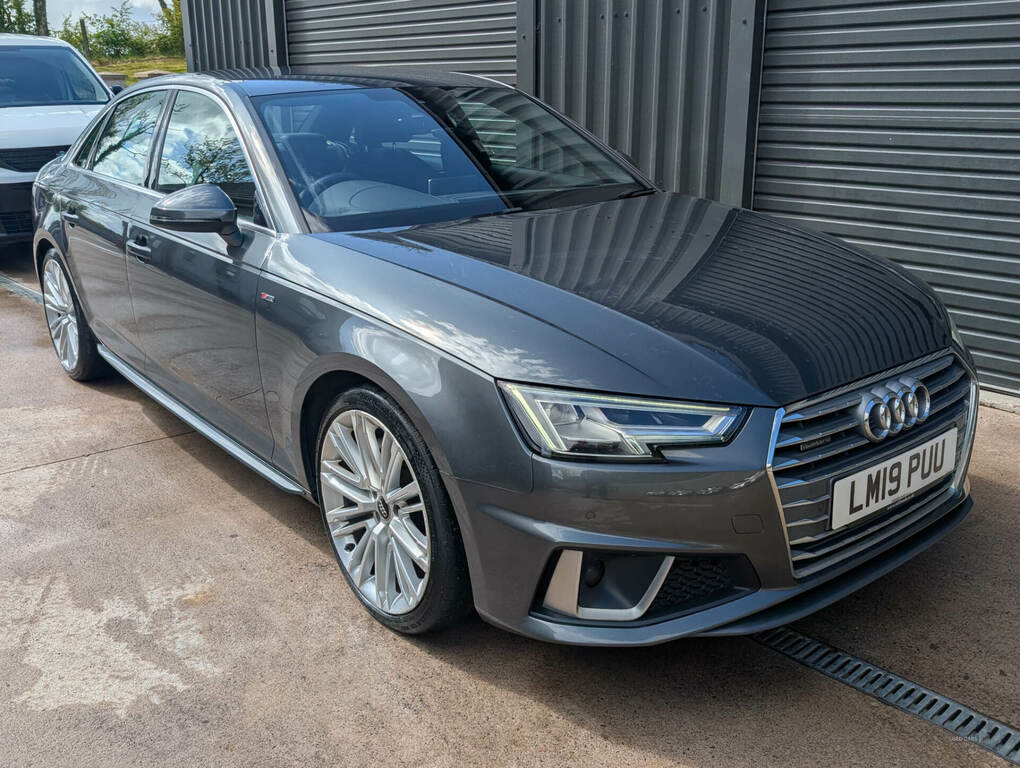 Audi A4 40 Tdi Quattro S Line S Tronic Grey #2