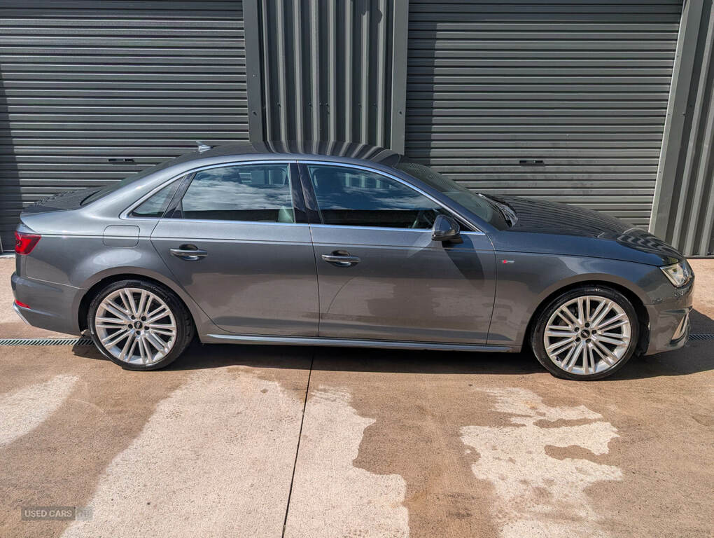 Audi A4 40 Tdi Quattro S Line S Tronic Grey #4