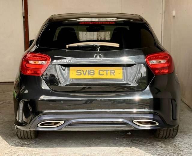 Mercedes-Benz A Class 2018 2.1 A200d Amg Line Hatchback Manua SV18CTR Black #5