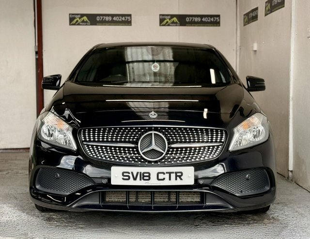 Mercedes-Benz A Class 2018 2.1 A200d Amg Line Hatchback Manua SV18CTR Black #6